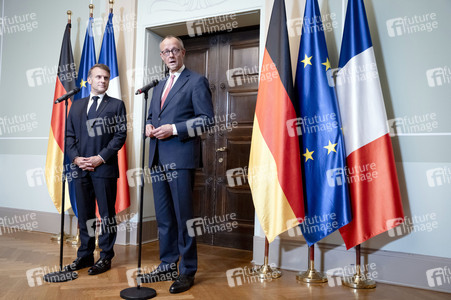 Empfang des französischen Staatspräsidenten in Berlin