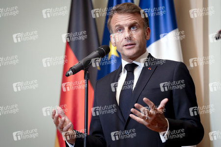 Empfang des französischen Staatspräsidenten in Berlin