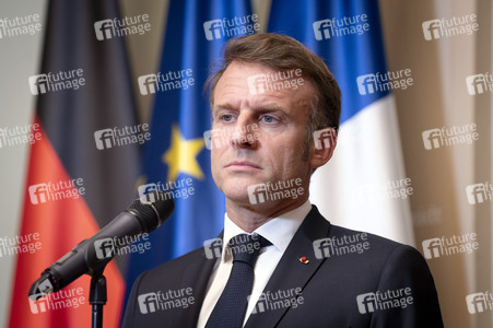 Empfang des französischen Staatspräsidenten in Berlin