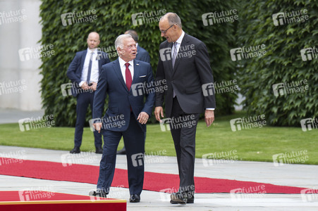 Empfang des Königs von Jordanien in Berlin