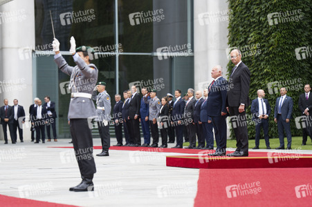 Empfang des Königs von Jordanien in Berlin