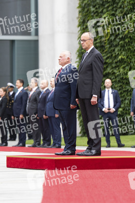 Empfang des Königs von Jordanien in Berlin