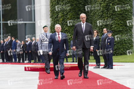 Empfang des Königs von Jordanien in Berlin