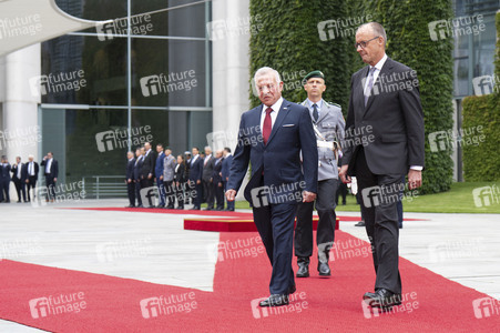Empfang des Königs von Jordanien in Berlin