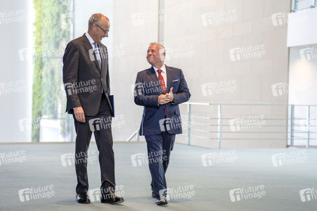 Empfang des Königs von Jordanien in Berlin