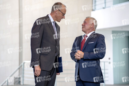 Empfang des Königs von Jordanien in Berlin