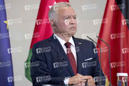 Empfang des Königs von Jordanien in Berlin