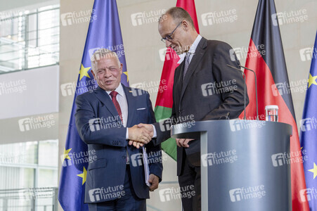 Empfang des Königs von Jordanien in Berlin
