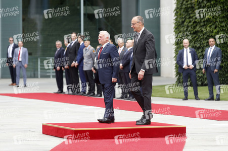 Empfang des Königs von Jordanien in Berlin