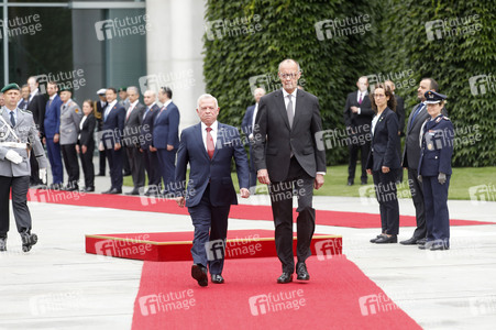 Empfang des Königs von Jordanien in Berlin