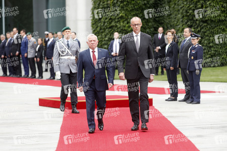 Empfang des Königs von Jordanien in Berlin