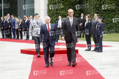 Empfang des Königs von Jordanien in Berlin
