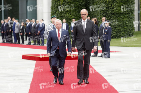 Empfang des Königs von Jordanien in Berlin