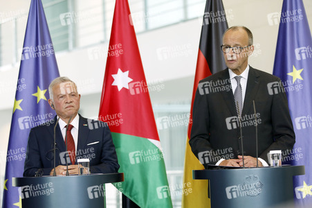 Empfang des Königs von Jordanien in Berlin