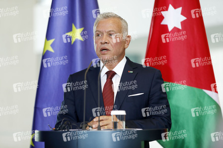 Empfang des Königs von Jordanien in Berlin