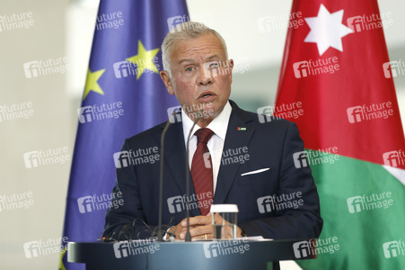 Empfang des Königs von Jordanien in Berlin