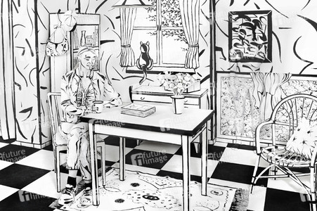 Black & White Bodypainting