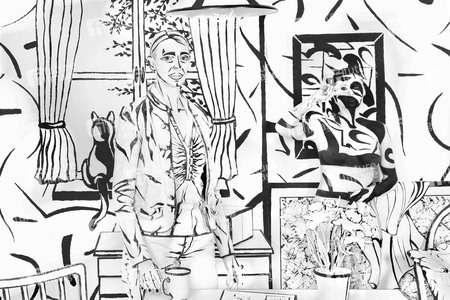 Black & White Bodypainting