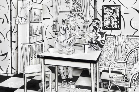 Black & White Bodypainting