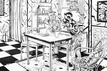 Black & White Bodypainting