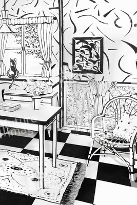 Black & White Bodypainting