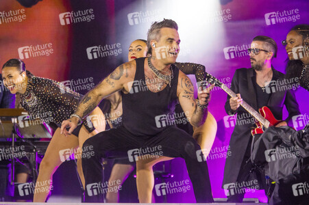 Konzert von Robbie Williams in München