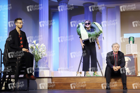 Theaterprobe 'Kalter weißer Mann' in Hamburg