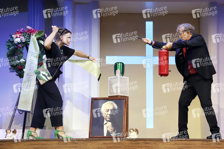 Theaterprobe 'Kalter weißer Mann' in Hamburg