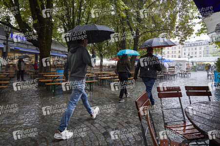 Starkregen in München