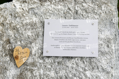 Gedenken an Laura Dahlmeier in Garmisch-Partenkirchen