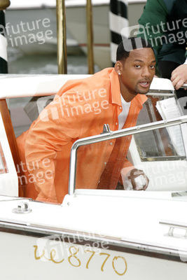 Ankunft vom 'Große Haie - Kleine Fische' Cast am Hotel Excelsior, Internationale Filmfestspiele von Venedig 2004