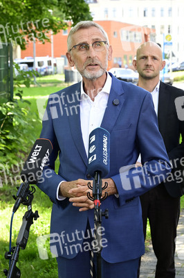 Pressetermin mit Armin Schuster in Görlitz