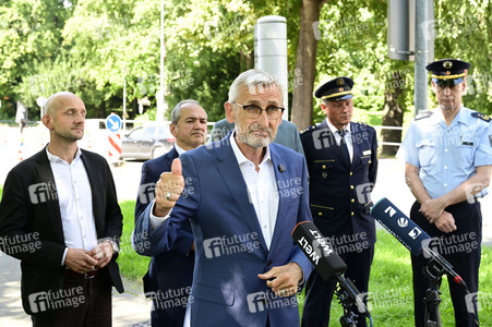 Pressetermin mit Armin Schuster in Görlitz