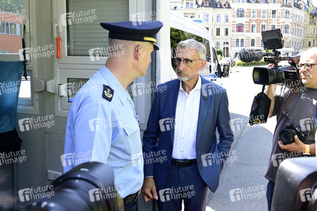 Pressetermin mit Armin Schuster in Görlitz