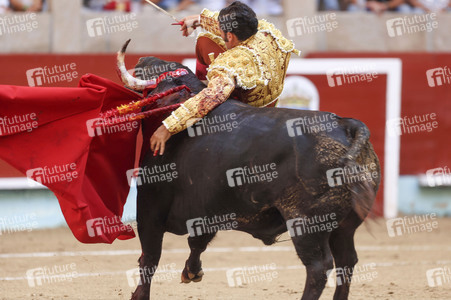 Stierkampf in Pontevedra