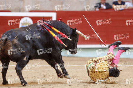 Stierkampf in Pontevedra