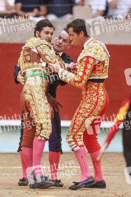 Stierkampf in Pontevedra