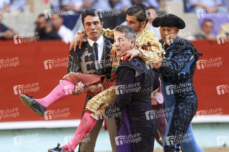 Stierkampf in Pontevedra