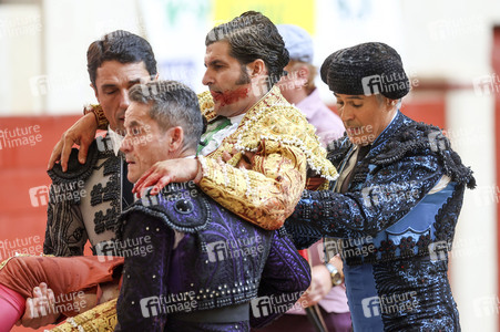 Stierkampf in Pontevedra