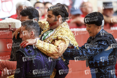 Stierkampf in Pontevedra