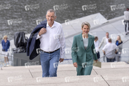 ARD-Sommerinterview mit Jan van Aken in Berlin