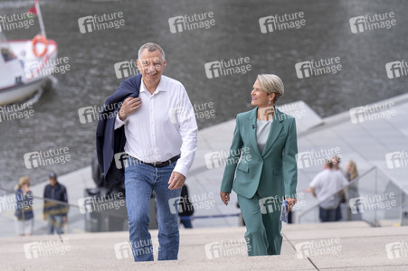 ARD-Sommerinterview mit Jan van Aken in Berlin