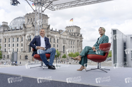 ARD-Sommerinterview mit Jan van Aken in Berlin