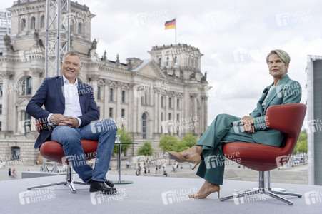ARD-Sommerinterview mit Jan van Aken in Berlin