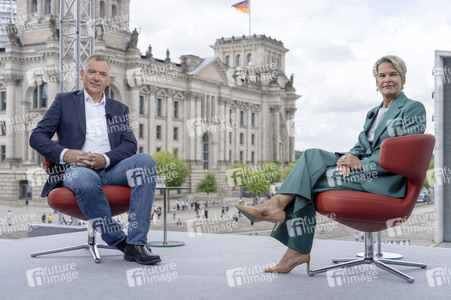 ARD-Sommerinterview mit Jan van Aken in Berlin