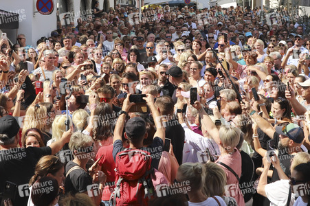 Fan-Empfang mit Andreas Gabalier in Kitzbühel