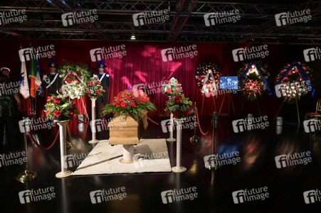 Abschiednahme von Pippo Baudo in Rom