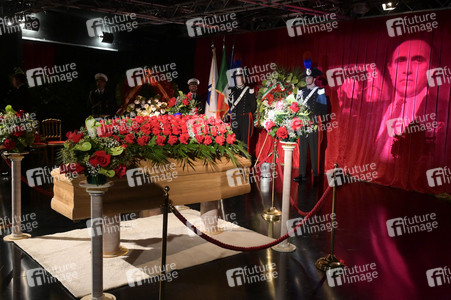 Abschiednahme von Pippo Baudo in Rom