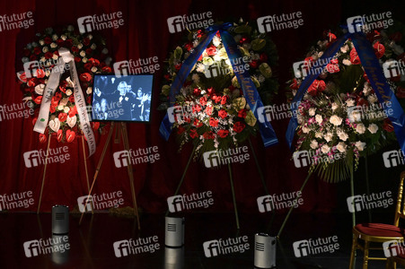 Abschiednahme von Pippo Baudo in Rom