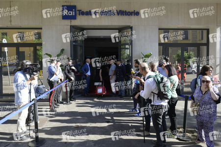 Abschiednahme von Pippo Baudo in Rom